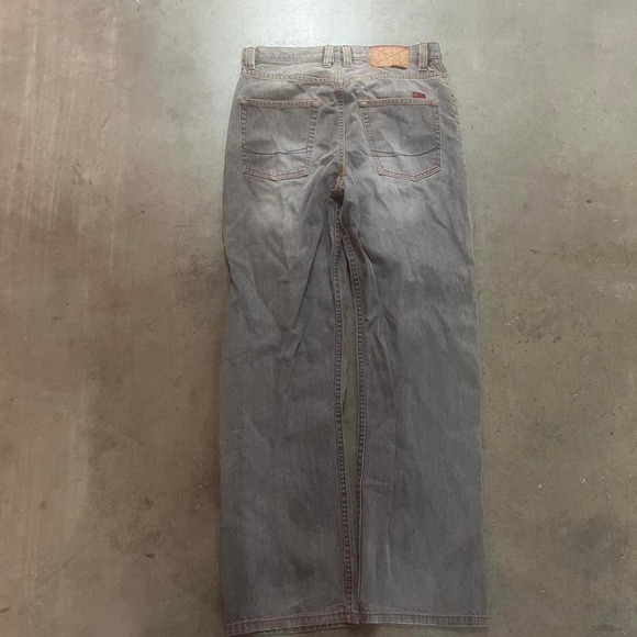 Vintage billabong men's grey wash jeans baggy skater wide leg surf - Picture 1 of 7